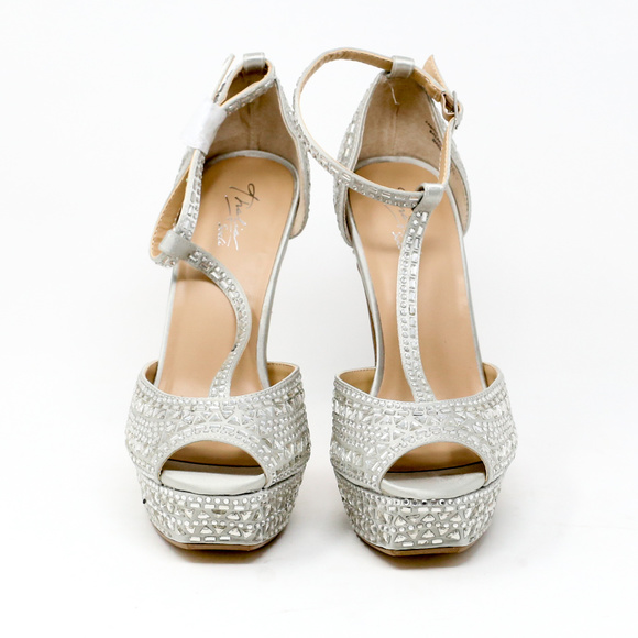 Thalia Sodi Womens Flor Peep Toe T-Strap Classic - Picture 2 of 8